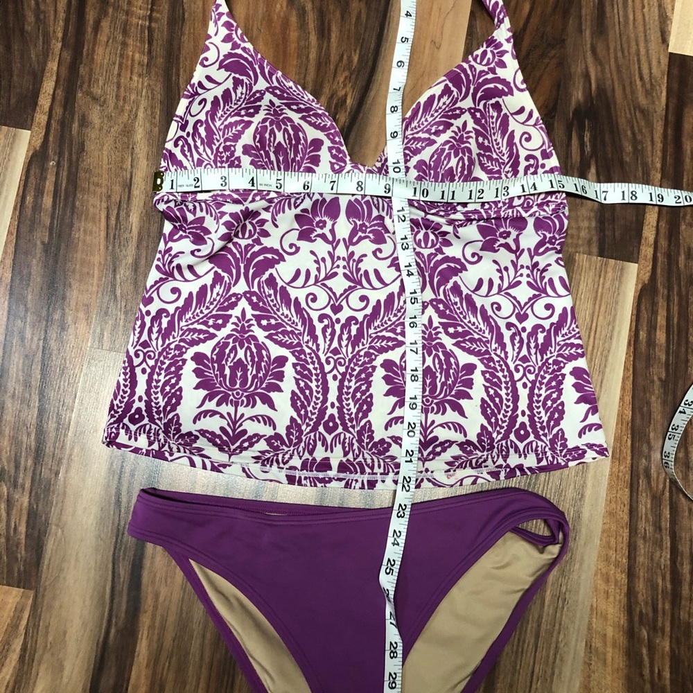 Victoria’s Secret tankini large with med bottom - Picture 2 of 5